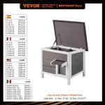 VEVOR Insulated Weatherproof Outdoor