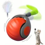 Interactive Feather Cat Toy