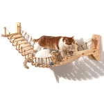 Wall-Mounted Cat Bridge